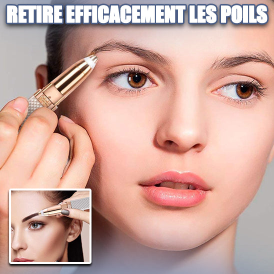 Ensemble rasoir visage femme